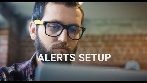 ORBCOMM Platform - Alerts Setup