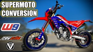 Supermoto Build in ONE VIDEO  CRF300L