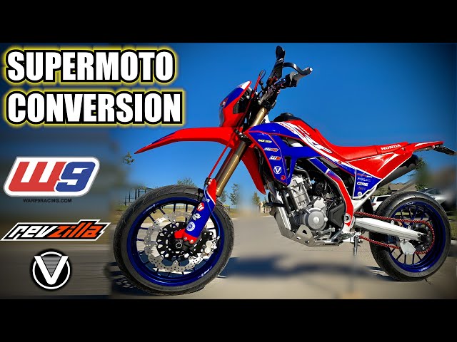 Supermoto Build in ONE VIDEO - CRF300L 