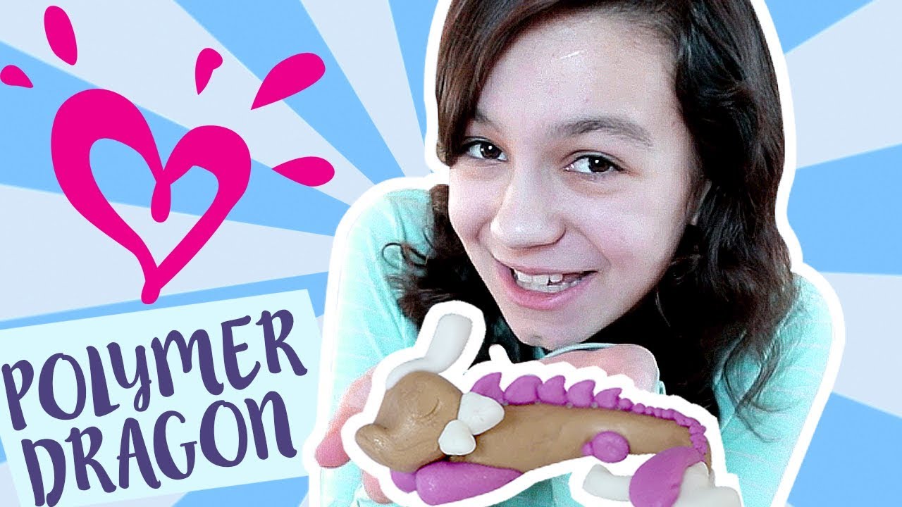 POLYMER CLAY DRAGON DIY TUTORIAL 💗 JUSTICE