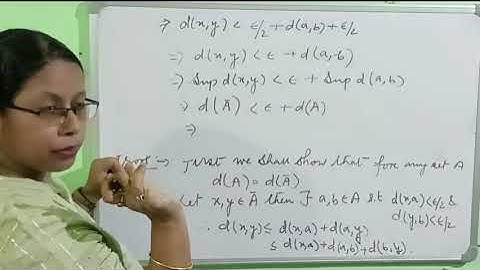 Topology Lecture 36 (Complete Metric Space)