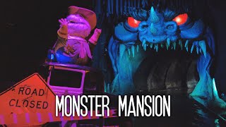 Monster Mansion (4K RideThrough) Six Flags Over Georgia