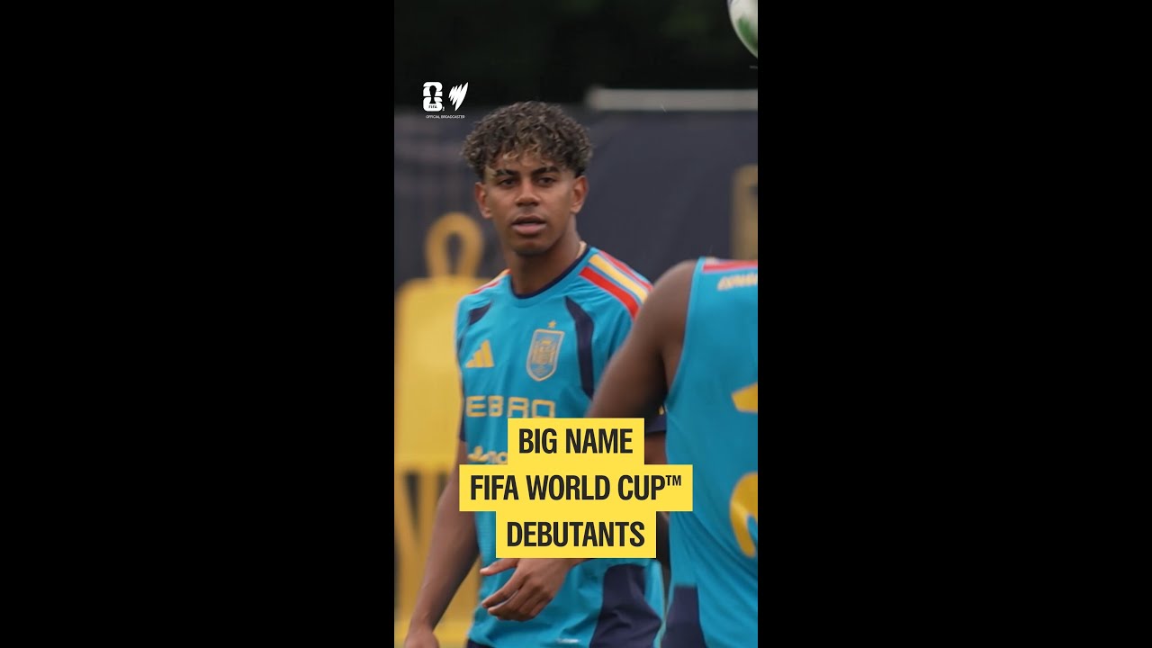 CRAZY list of players making their FIFA World Cup™ debut - YouTube