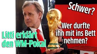 Fußball-Weltmeisterschaft 2018 in Russland: Pierre Littbarski über den WM-Pokal