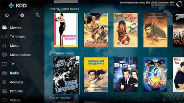 KODI 17 Movies and TV Shows - No add-on Required