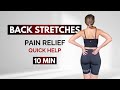 15 MIN BACK PAIN STRETCH – Deep Yoga Inspired Tension Relief for Quick Help &amp; Daily Comfort