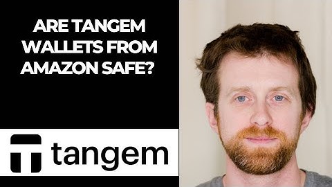 Are Tangem wallets from Amazon safe?