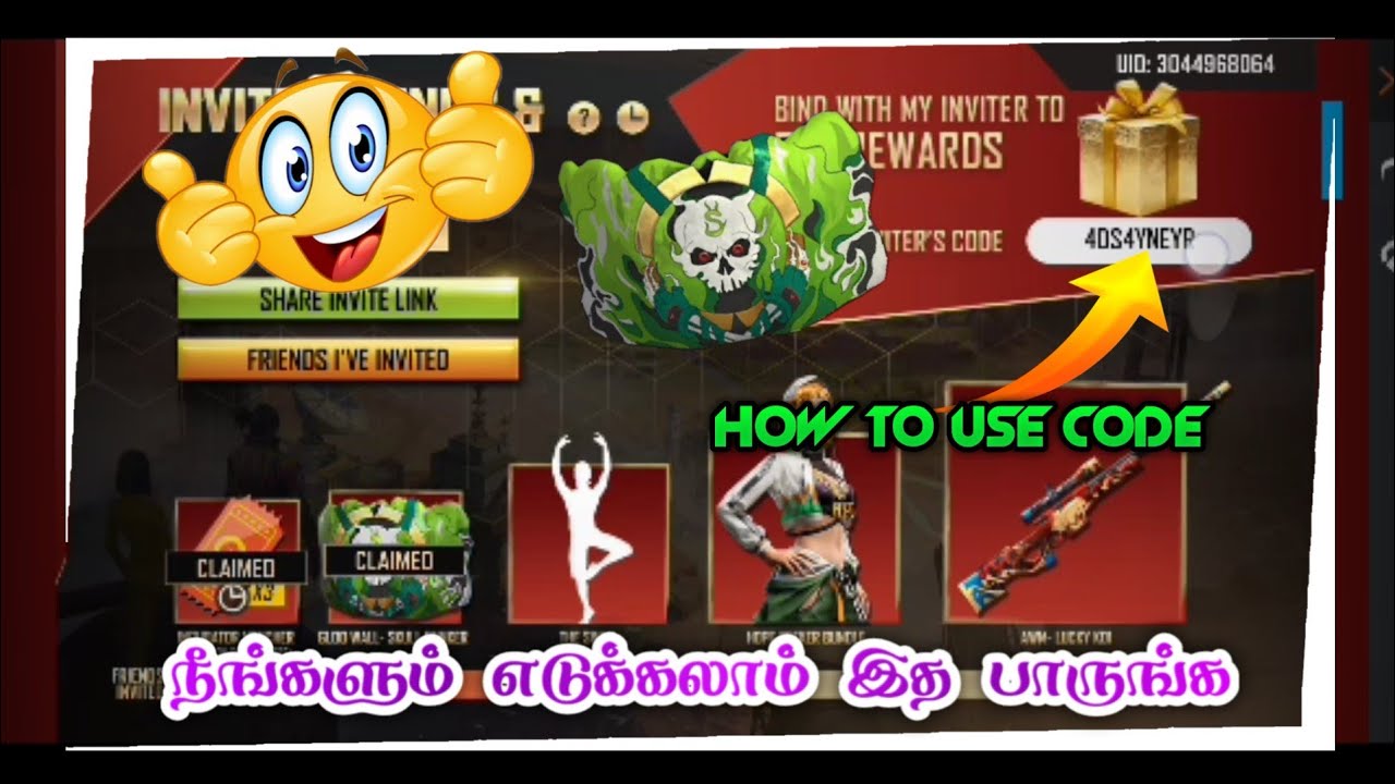 how to free fire code use 🤔🤔. இந்த வீடியோவை பாருங்கள் நீங்களும் ...