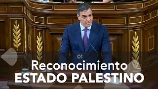 Sánchez anuncia que España reconocerá a Palestina como Estado el 28 de mayo