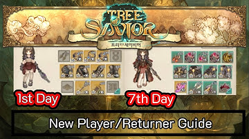[OUTDATED] [Tree of Savior] New Player/Returner Guide | starting tos2022 from scratch