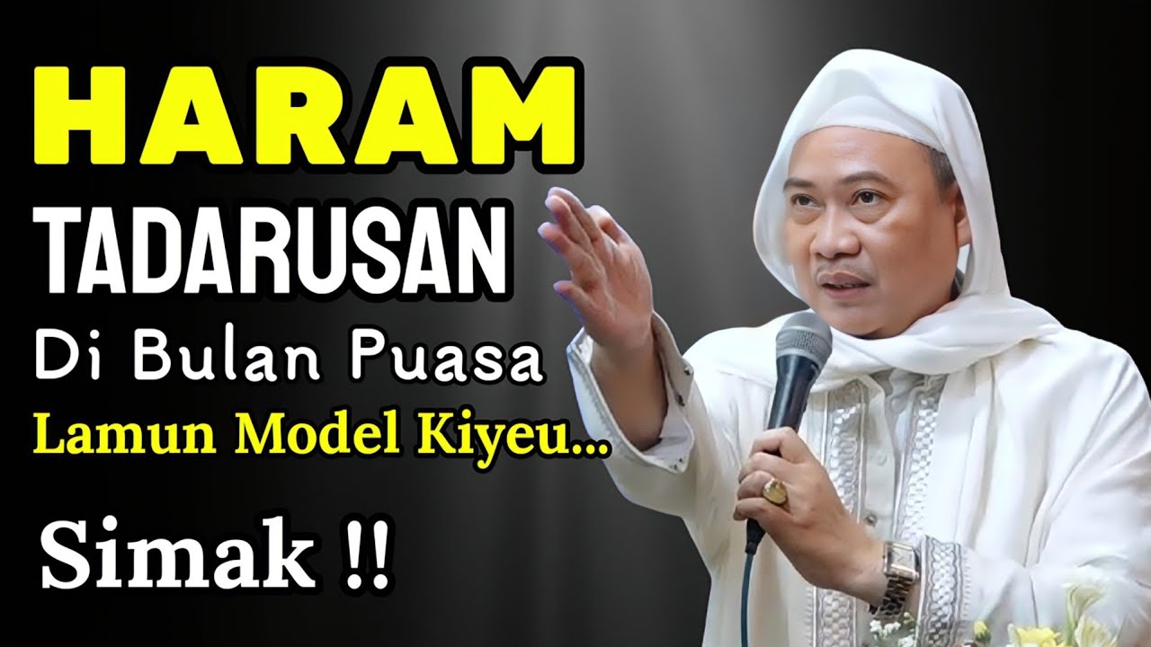 ABUYA UCI | TADARUS DI BULAN PUASA ULAH GANDENG GANDENG