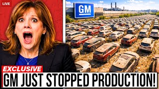 GM legt productie stil — Bijna 1 miljoen vrachtwagens staan ​​nu onverkocht!