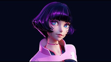 blender Sasha Cyberpunk: Edgerunners