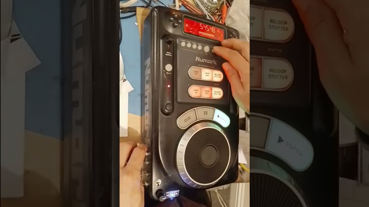 Circuit Bent Numark CDJ - Roscoe Mitchell by Psychiceyeclix