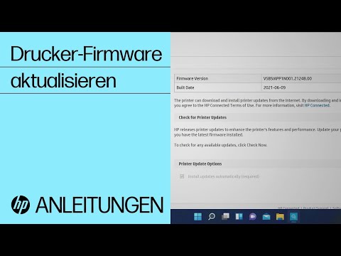 Drucker-Firmware aktualisieren | HP Drucker | @HPSupport