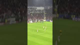&quot;Juventus&quot; fans applaud the great goal of Ronaldo