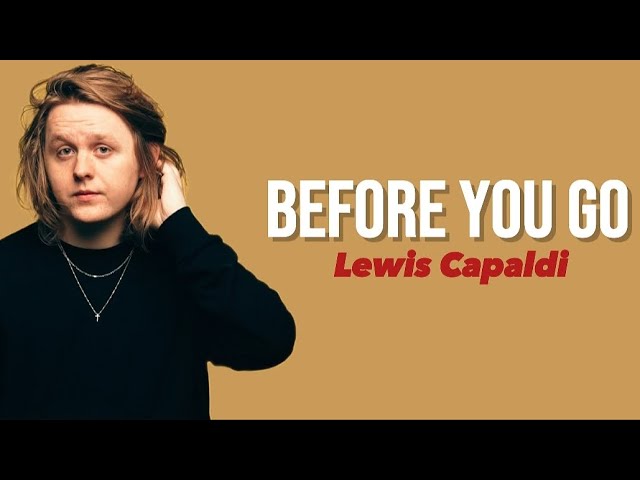 BEFORE YOU GO (TRADUÇÃO) - Lewis Capaldi 