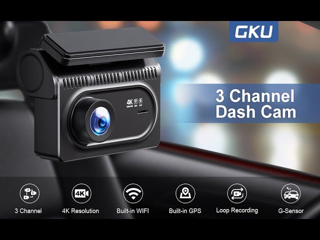 GKU D200 - AVIS Sur Cette Dashcam QHD avec Wifi