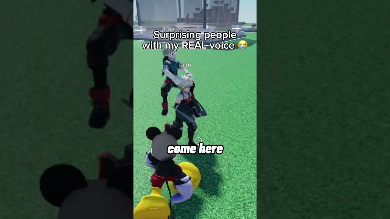 MICKEY S REAL VOICE Roblox