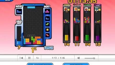 Tetris Friends: Sprint 5P (1:21:56)