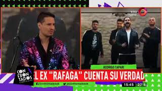 Video thumbnail of "Rodrigo Tapari cuenta la verdad sobre su salida de Ráfaga"