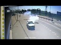 (Видео) Неудавшийся взрыв на КПП 30 при везде в Грозный. 20.08.2018