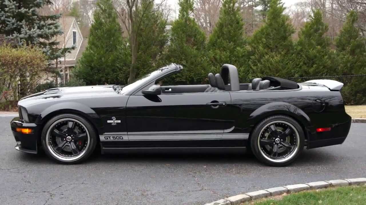 2007 Ford mustang shelby gt500 convertible for sale