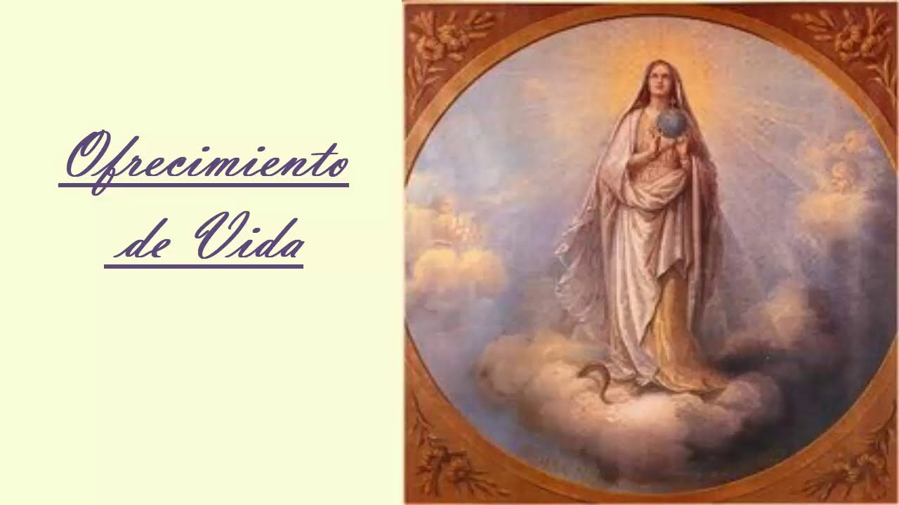 "Ofrecimiento de vida" (dictado a Sor M. Natalia Magdolna)