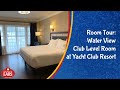 Disney's Yacht Club Resort - King Bed Water View with Club Level Access - Room Tour