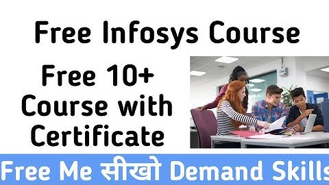 Infosys Launch Free Certification For Students | Free Online Infosys Courses | Free Python Course