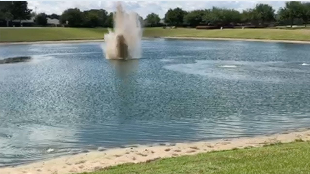 Sinkholes Water Explosions At Fore Ranch