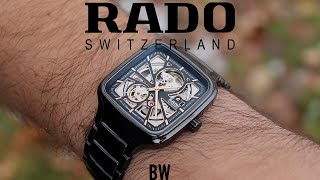 Rado True Square Open Heart Review - Ceramic Skeleton Watch