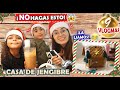 🎄Vlogmas 9✨ NO hagas ESTO🙄‼️Hacemos CASA de JENGIBRE  en Familia 👪 MUCHAS RISAS 🤣