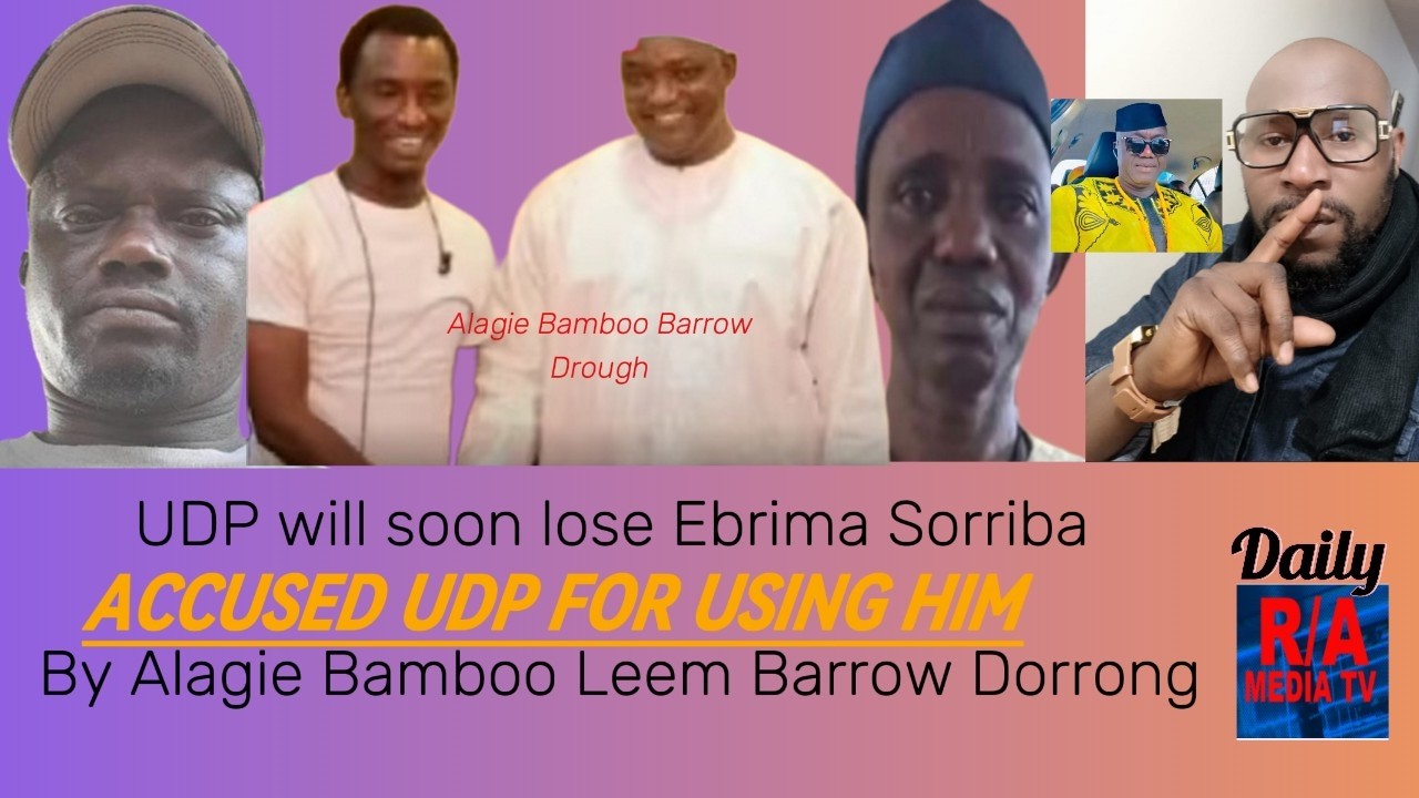 MBEMBA DRAMMEH FRANCE APOLOGIZE ALL THE UDP EXECUTIVE MEMBERS ABOUT EBRIMA SOREH BAH ISSUE.