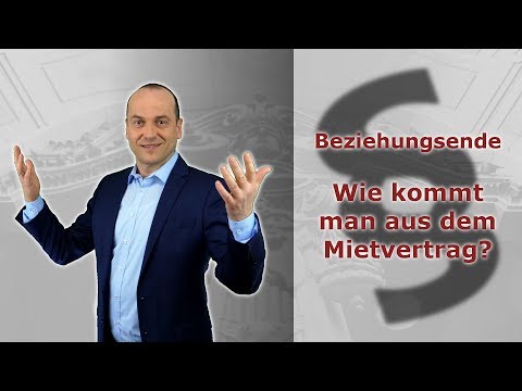 Video: Kann ein gemeinsames Mietverhältnis aufgelöst werden?