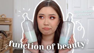 *NON SPONSORED* FUNCTION OF BEAUTY REVIEW ‍♀ is it actually worth it?