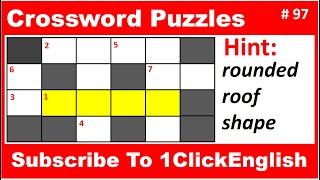 Crossword Puzzles #97🤔 Challenging Crossword Puzzle|English Crossword Game screenshot 4