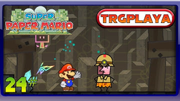 Super Paper Mario Walkthrough - Part 24 - Chapter 5-3 A Crag In The Dark (1080p)