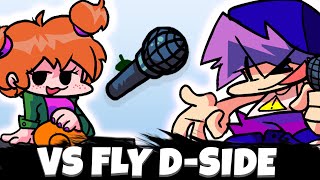 FLY D-SIDE V1 VS Friday Night Funkin | One Shot Mosquito (FNF MOD)