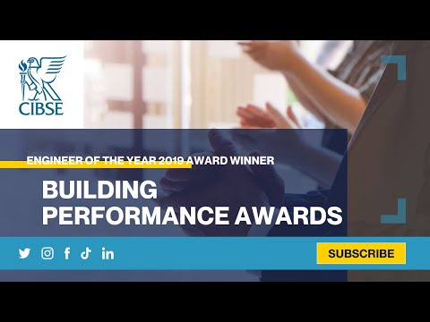 CIBSE BPA 2019 I Building Performance Engineer of the Year 2019 Award Winner