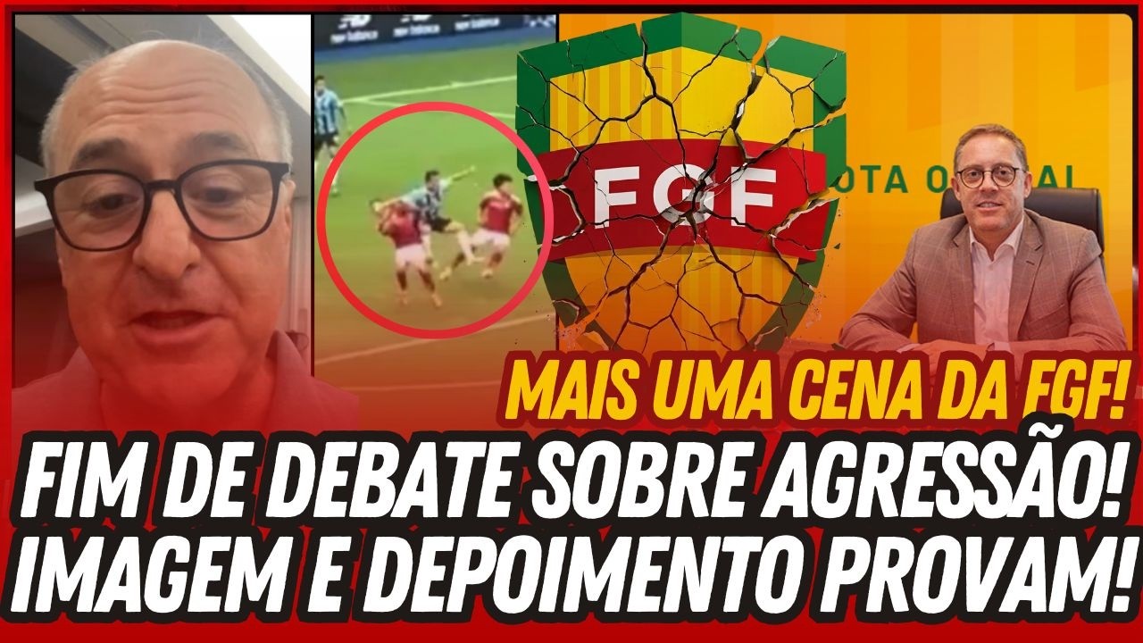 ⚠️🚨 FIM DE DEBATE! • ÁRBITRO DE TRÊS COPAS E IMAGEM CONFIRMAM: ARTHUR AGREDIU BORRÉ • A CENA DA FGF