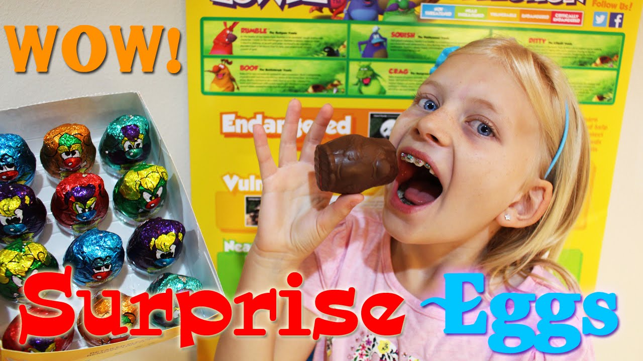 SURPRISE EGGS!! YouTube