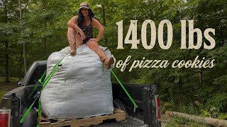 I Shoveled 1,400 LBS of Pizza Cookies… For Bears