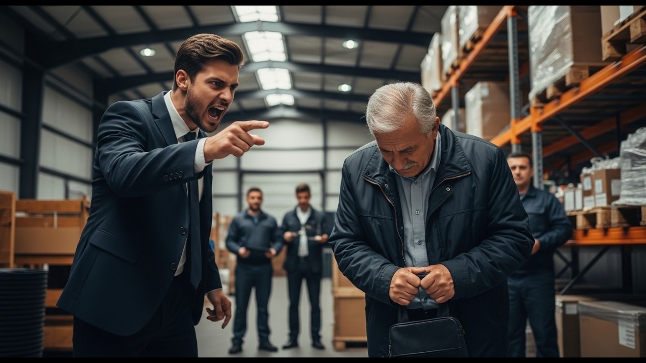 Il a humilié son père devant tout le personnel… sans savoir qui possédait vraiment l’entreprise