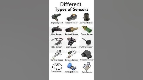 Different types of sensors used in car #automobile #mechanic #vehicles