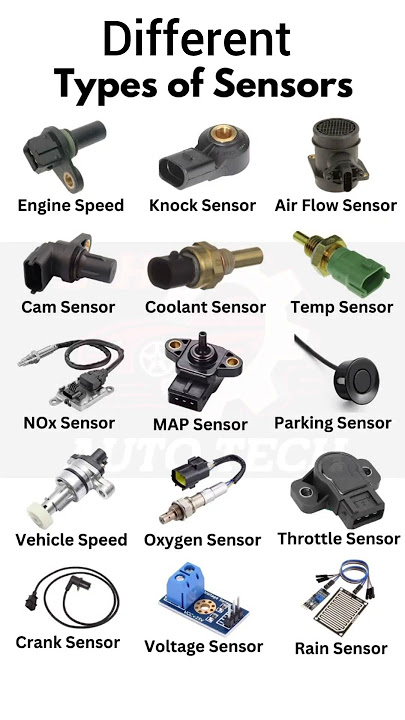 Different types of sensors used in car #automobile #mechanic #vehicles