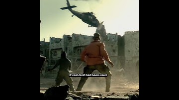 How the Black Hawk Crash Scene Was Created in Black Hawk Down - #shorts #short