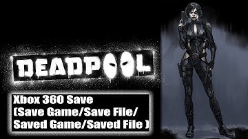 Deadpool Ultra Violence  Difficulty Xbox 360 Save (Save Game/Save File/Saved Game/Saved File)