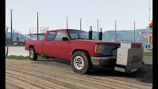 BeamNG.drive Sled Pull Madness: Trucks Tear it Up In Epic Battles!