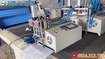 Máy Cắt Dây Đai Tự Động Có Kẹp Khí Nén Giữ Dây